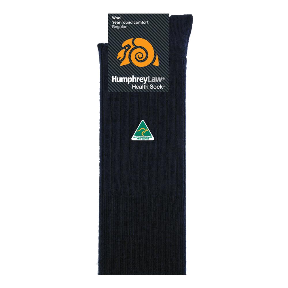 Humphrey Law Pure Wool No Tight Elastic Health Socks